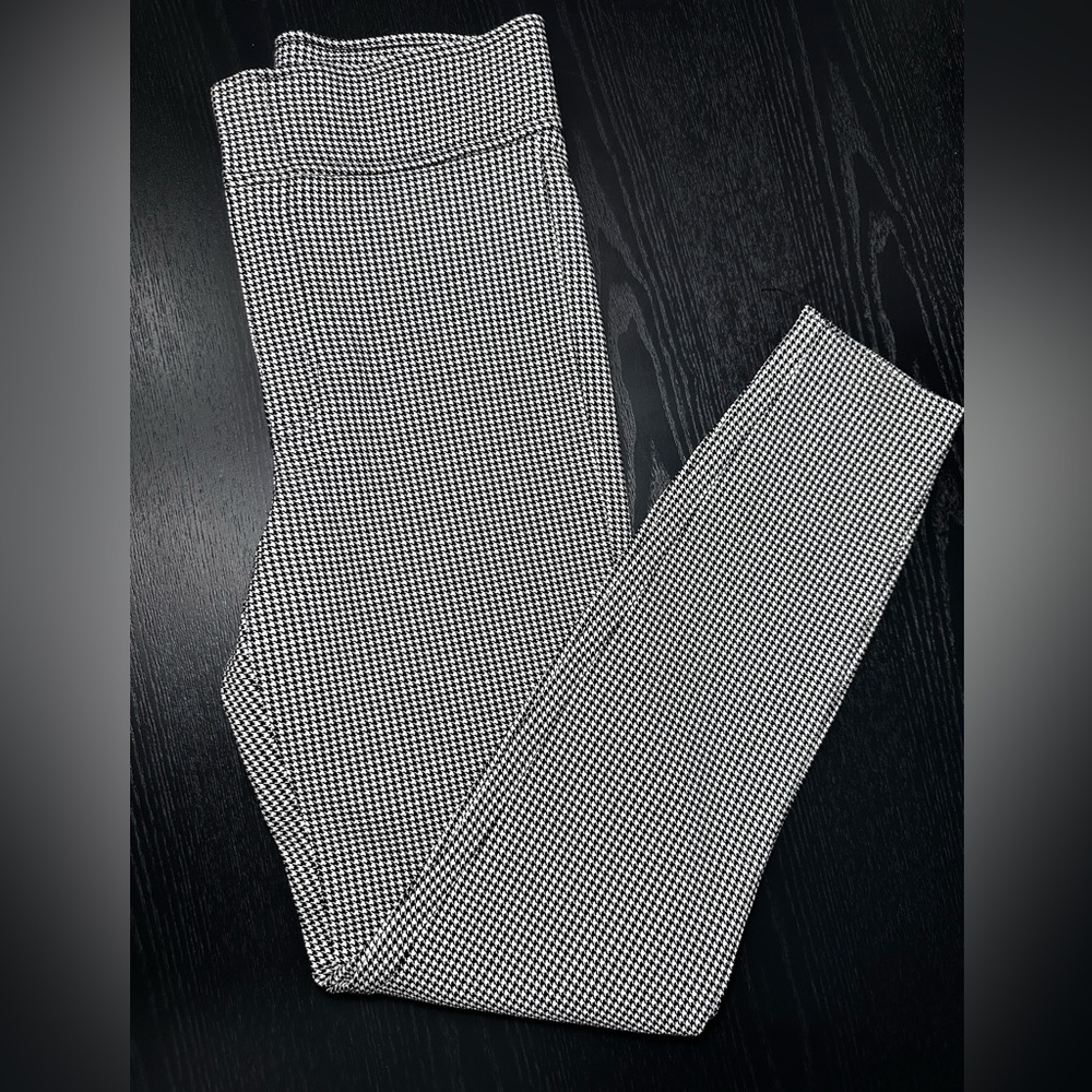 ZARA VICHI CHECKED LEGGINGS